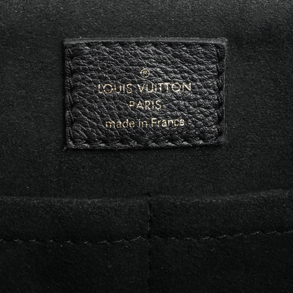 Louis Vuitto SurÃ¨ne MM Monogram Canvas and Calfskin Leather Tote Bag