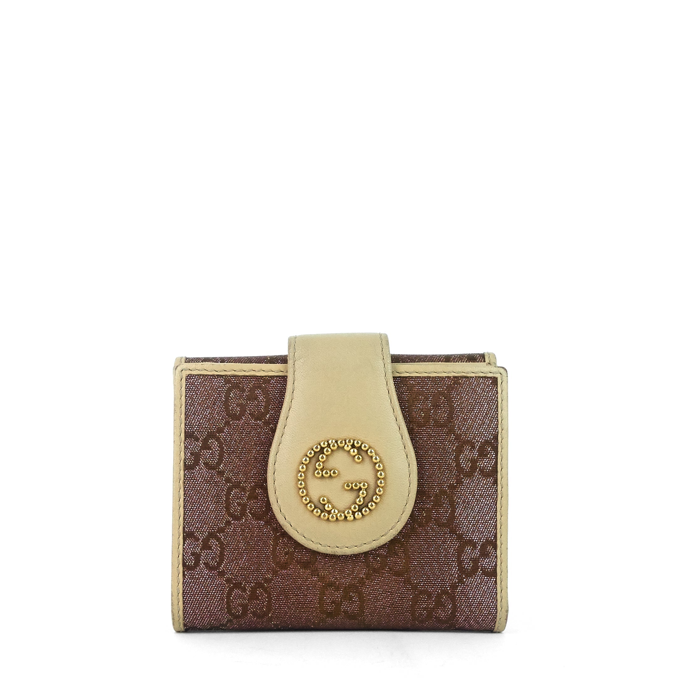 Gucci GG Canvas Compact Wallet