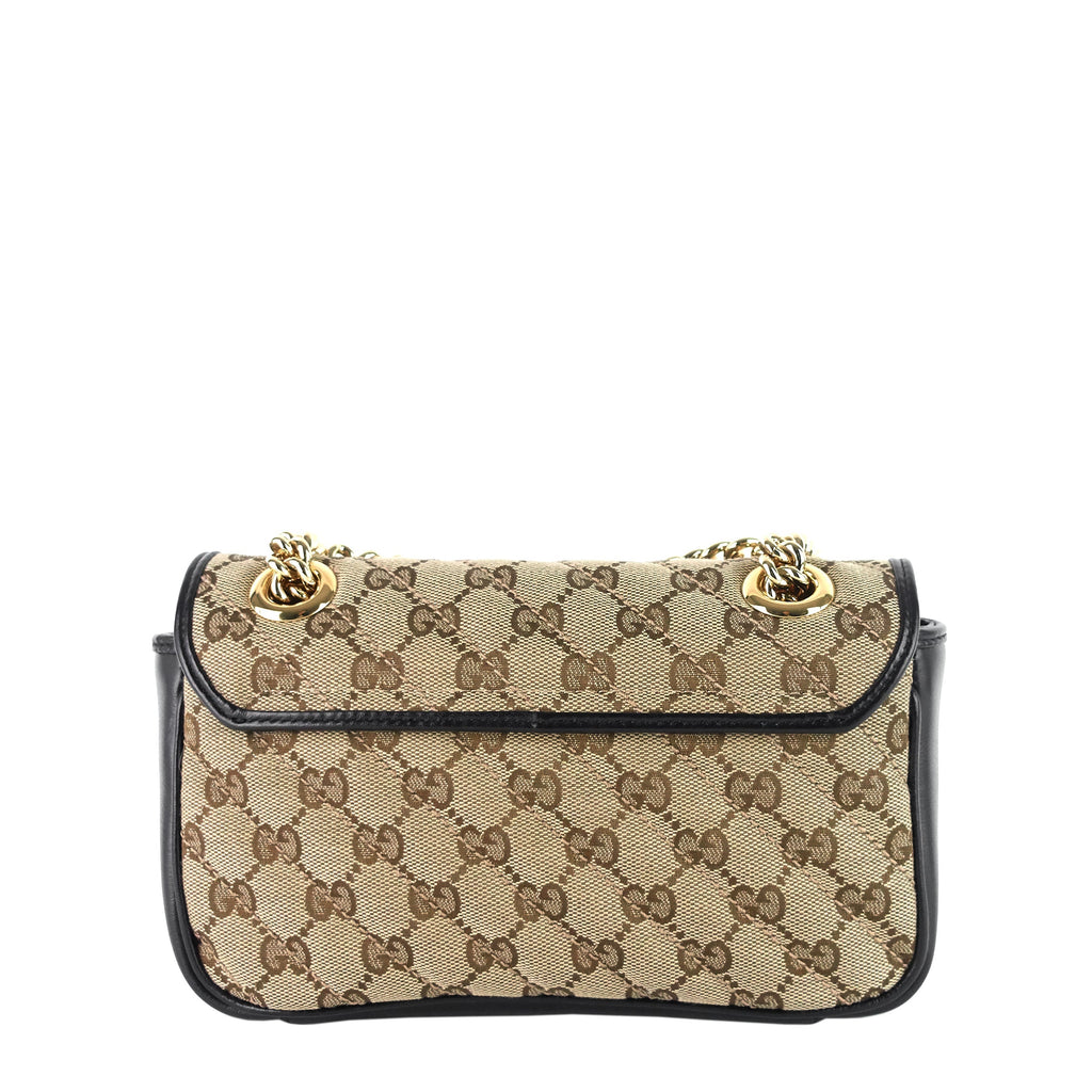 Gucci GG Marmont Small MatelassÃ© Monogram Canvas Shoulder Bag