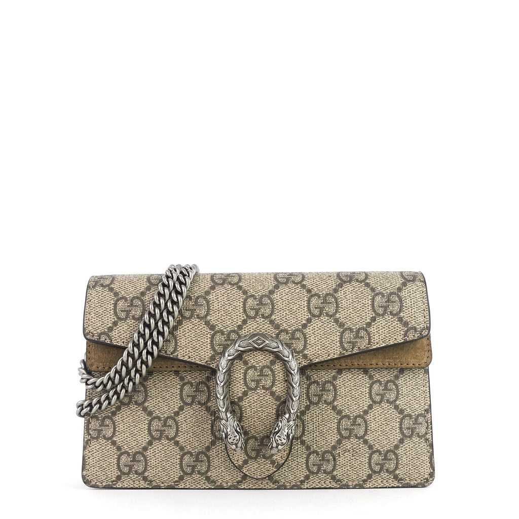 Gucci Dionysus Super Mini GG Supreme Canvas Bag