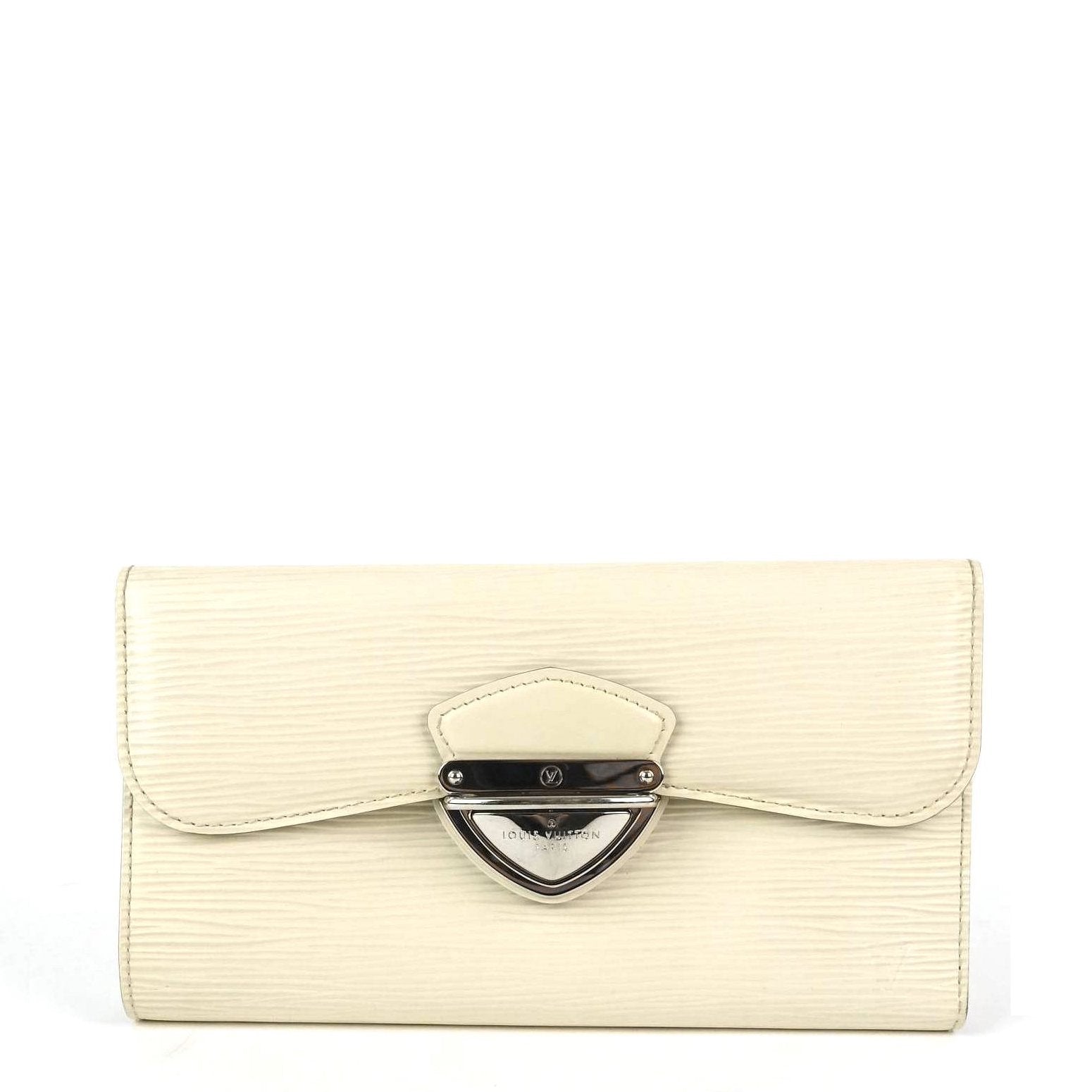 Louis Vuitto Eugenie Cream Epi Leather Wallet