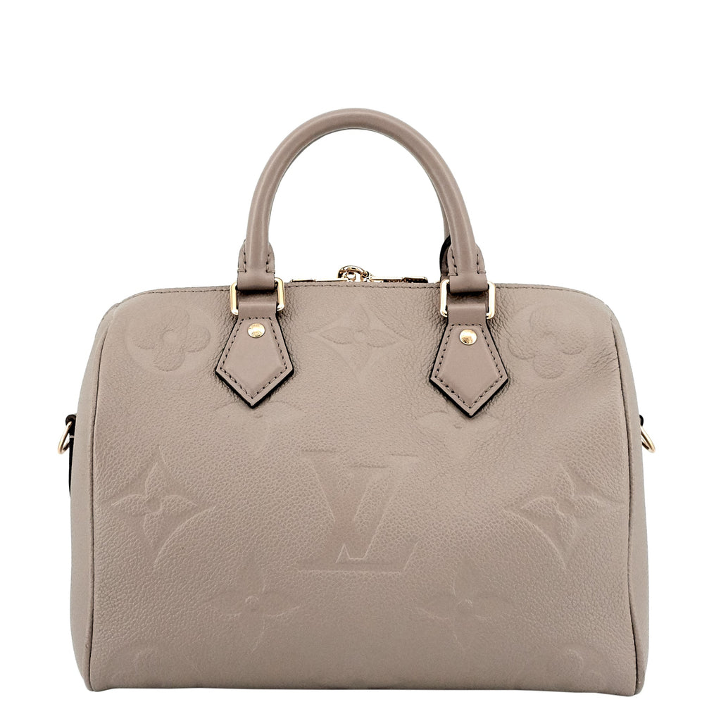 Louis Vuitto Speedy BandouliÃ¨re 25 Giant Empreinte Monogram Leather Bag