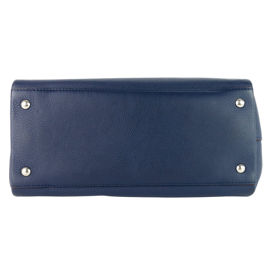 Louis Vuitto LockMeTo MM Calfskin Leather Handbag