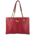 Gucci GG Marmont Medium MatelassÃ© Leather Tote Bag