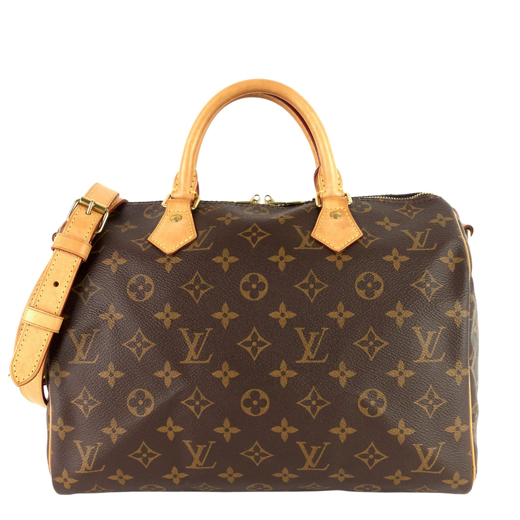 Louis Vuitto Speedy BandouliÃ¨re 30 Monogram Canvas Bag