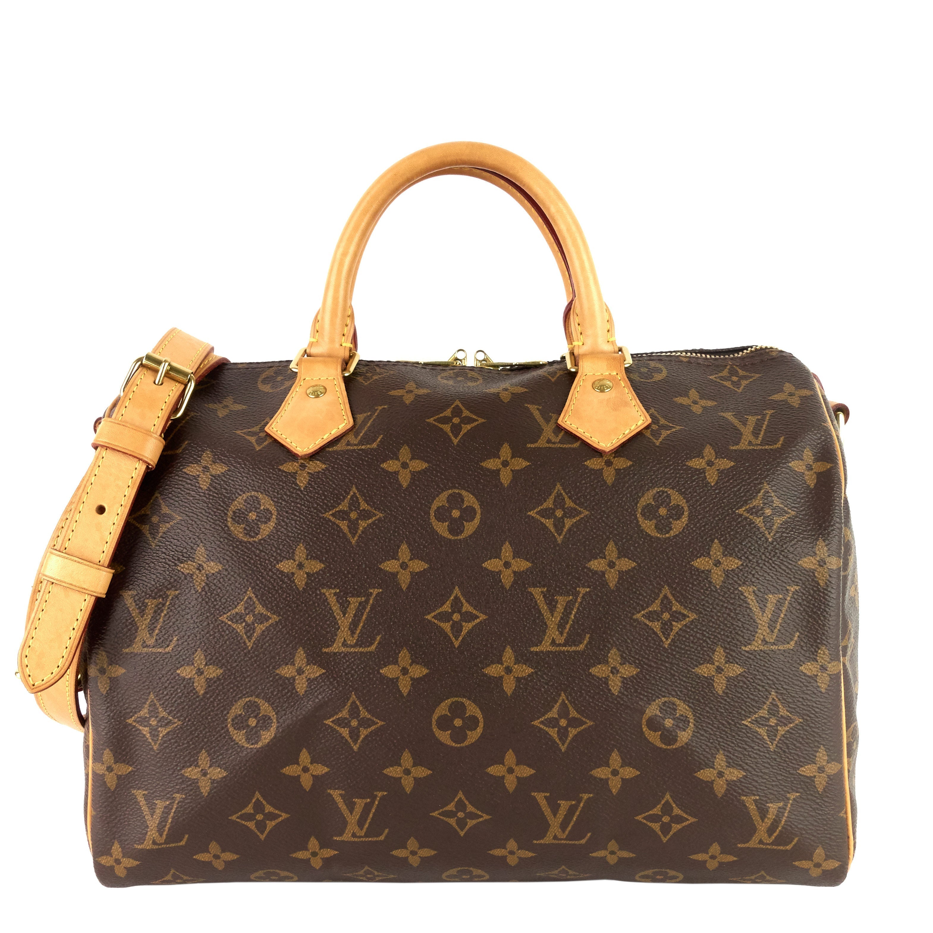 Louis Vuitto Speedy BandouliÃ¨re 30 Monogram Canvas Bag