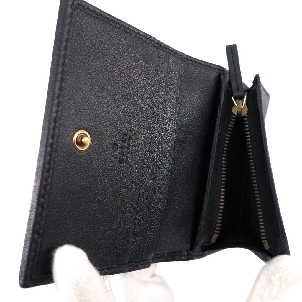 Gucci Diana Card Case Leather Wallet
