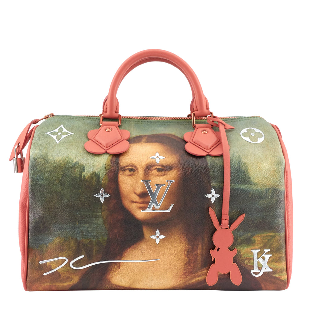 Louis Vuitto Speedy 30 Master Collection Leonardo da Vinci Bag