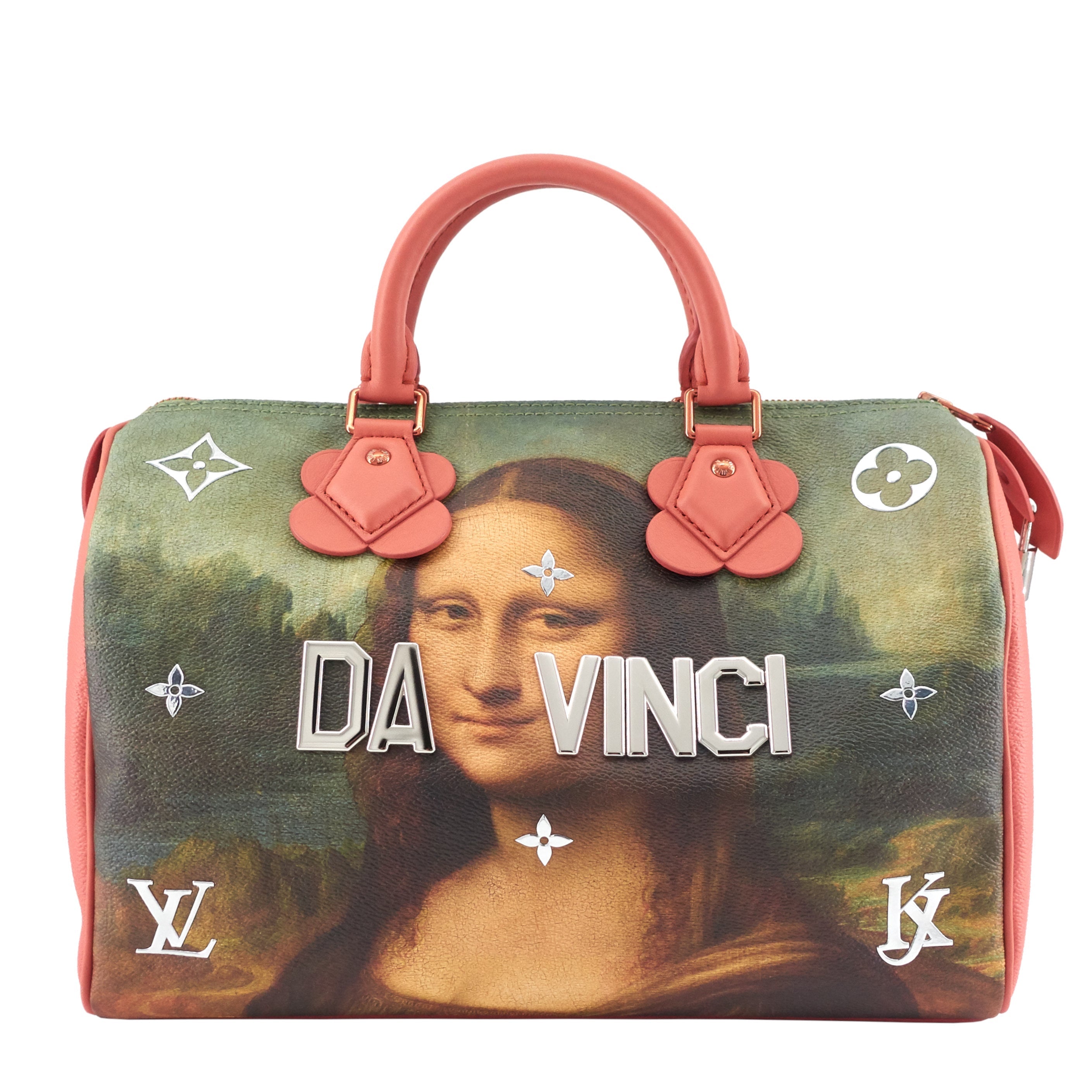 Louis Vuitto Speedy 30 Master Collection Leonardo da Vinci Bag