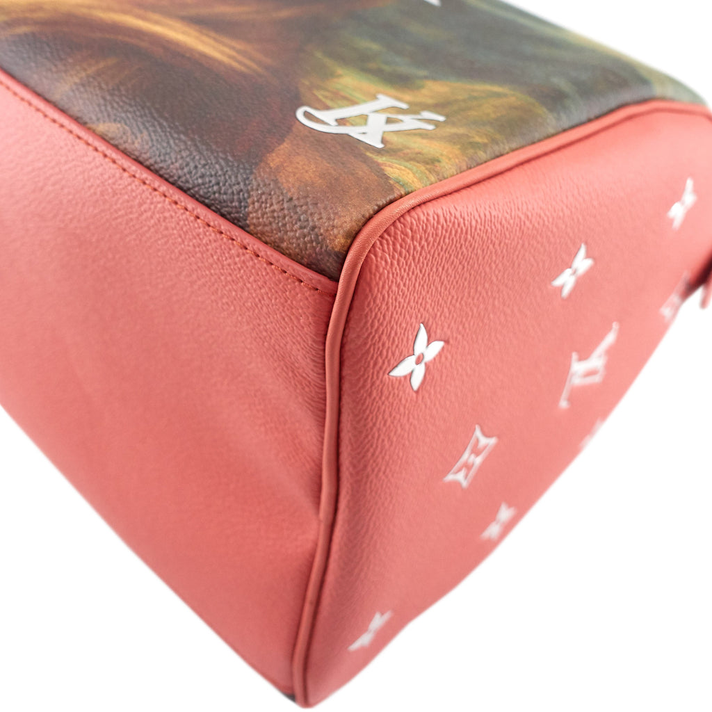 Louis Vuitto Speedy 30 Master Collection Leonardo da Vinci Bag
