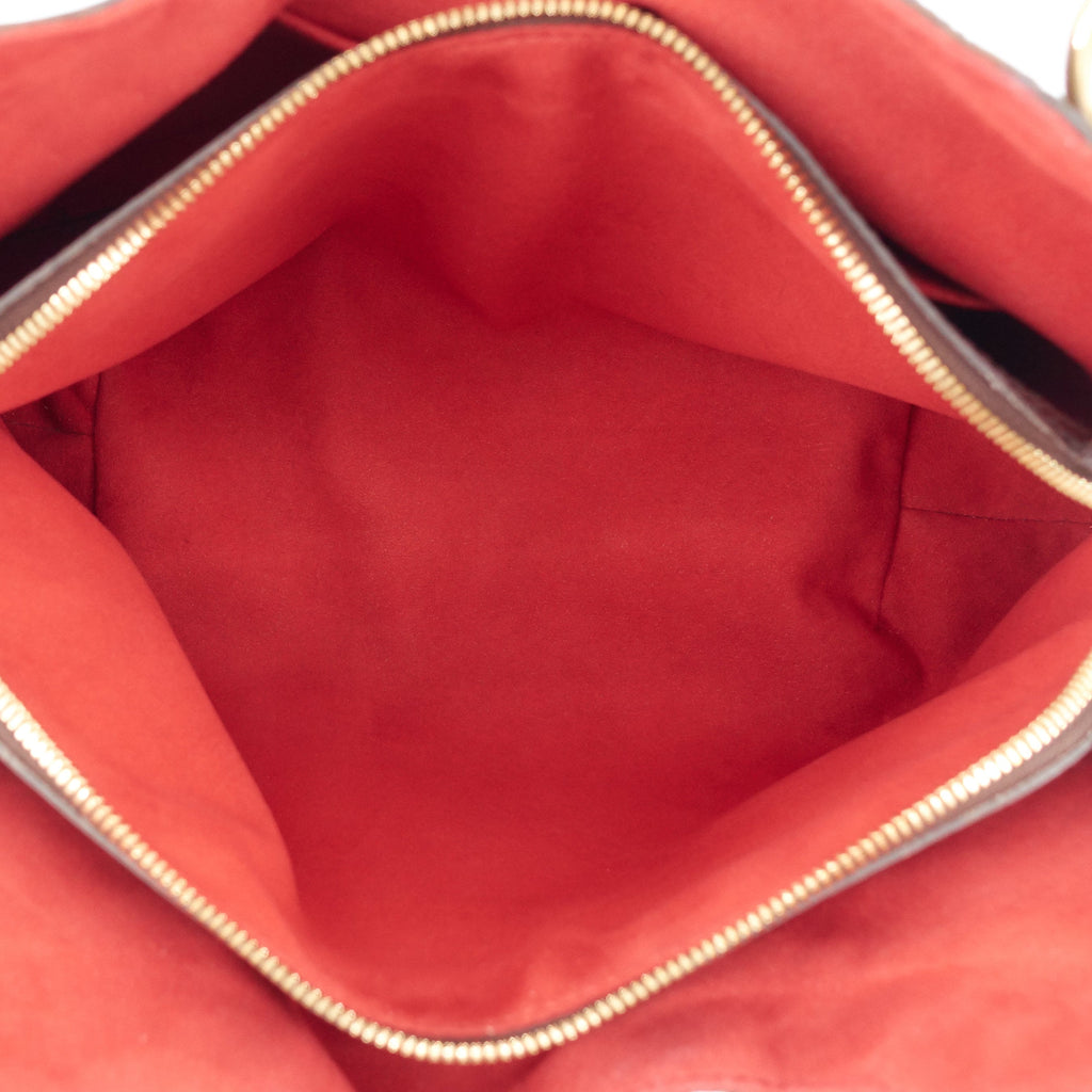 Louis Vuitto Sistina GM Damier Ebene Canvas Bag