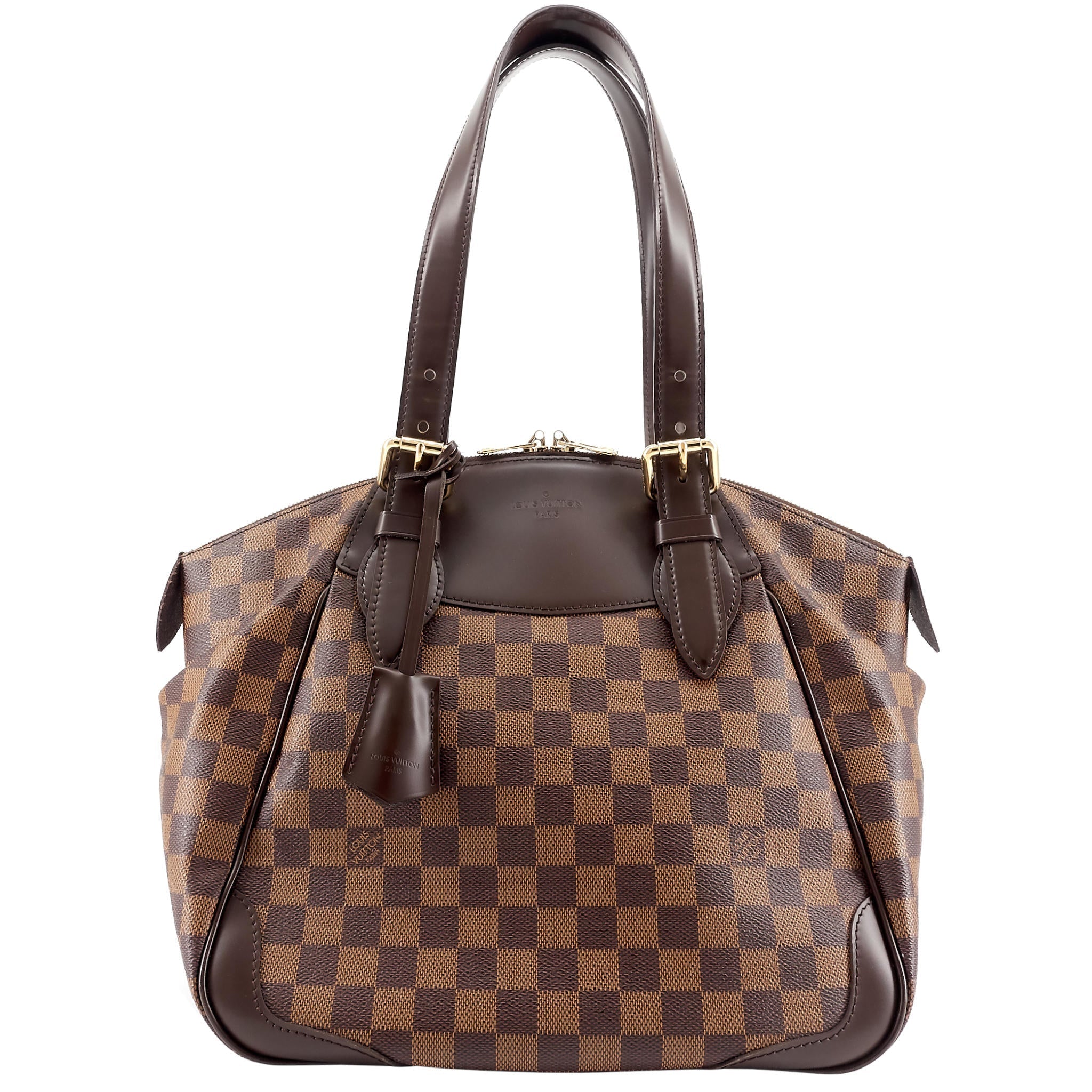 Louis Vuitto Verona MM Damier Ebene Canvas Bag