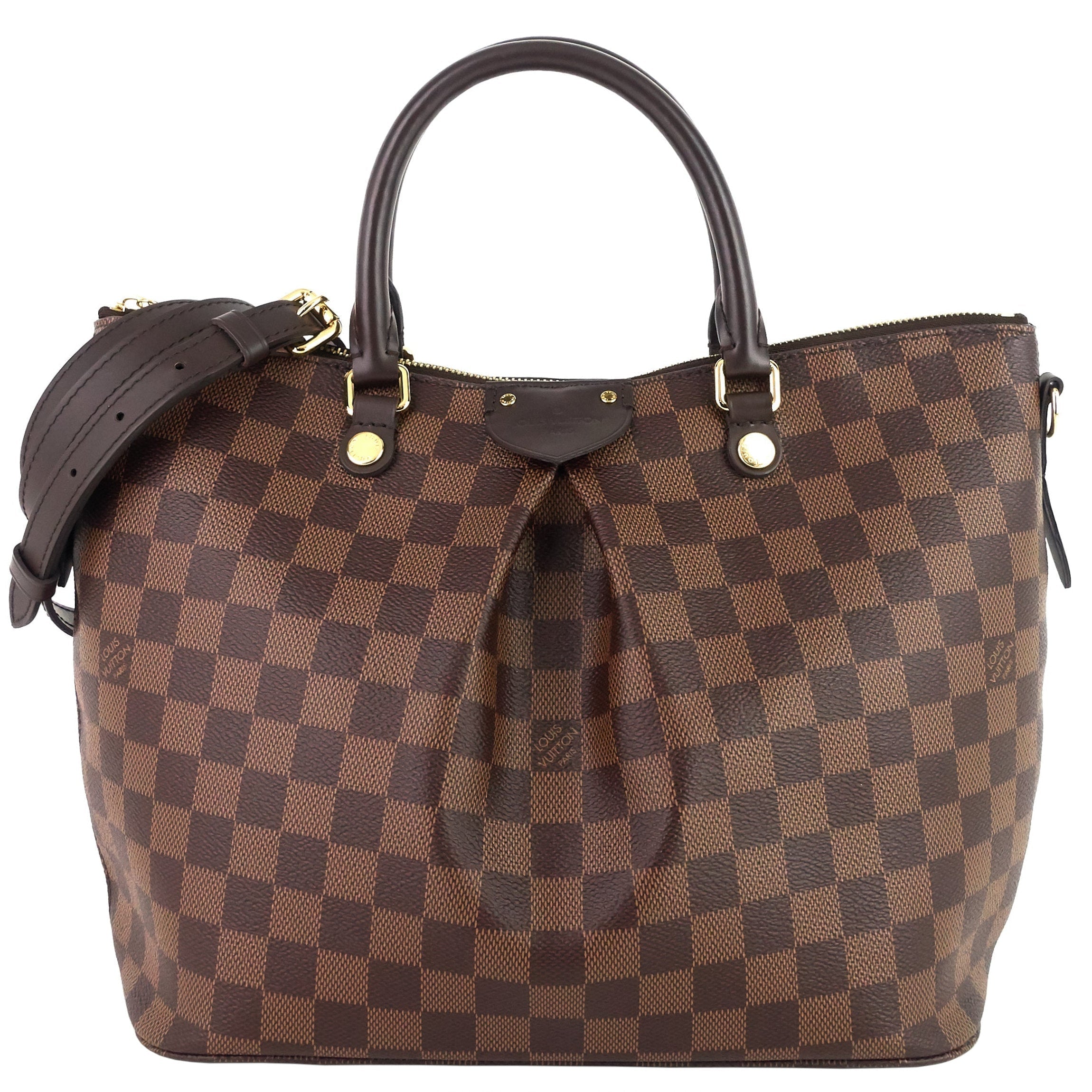 Louis Vuitto Siena MM Damier Ebene Canvas Bag