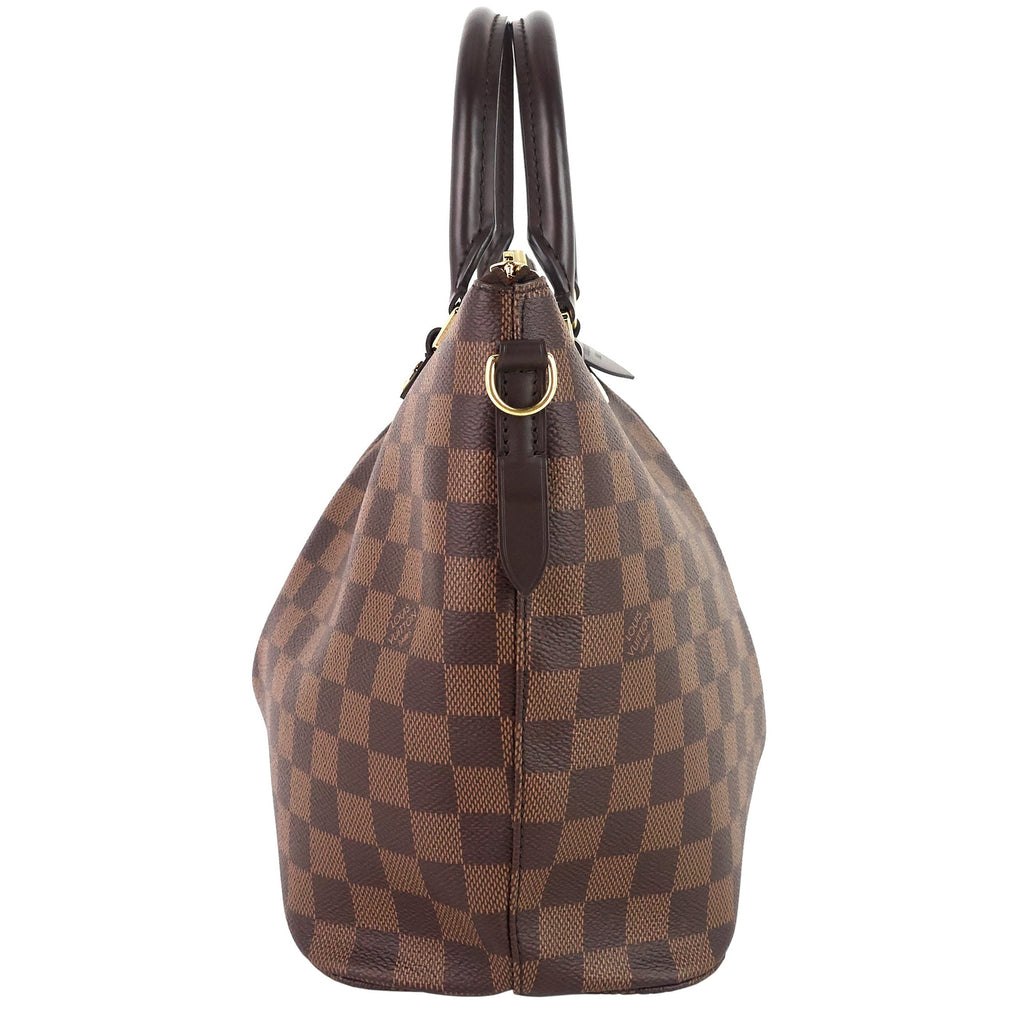 Louis Vuitto Siena MM Damier Ebene Canvas Bag