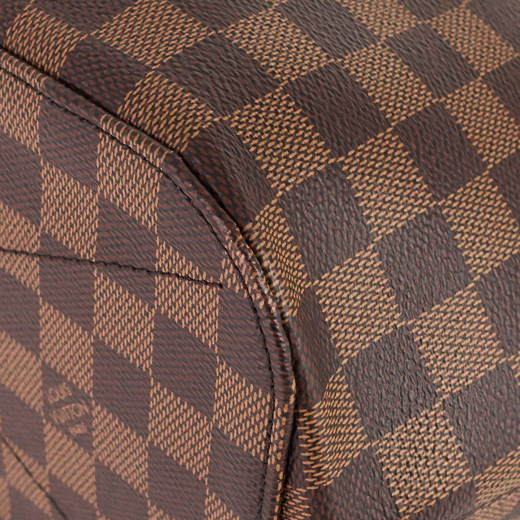 Louis Vuitto Siena MM Damier Ebene Canvas Bag