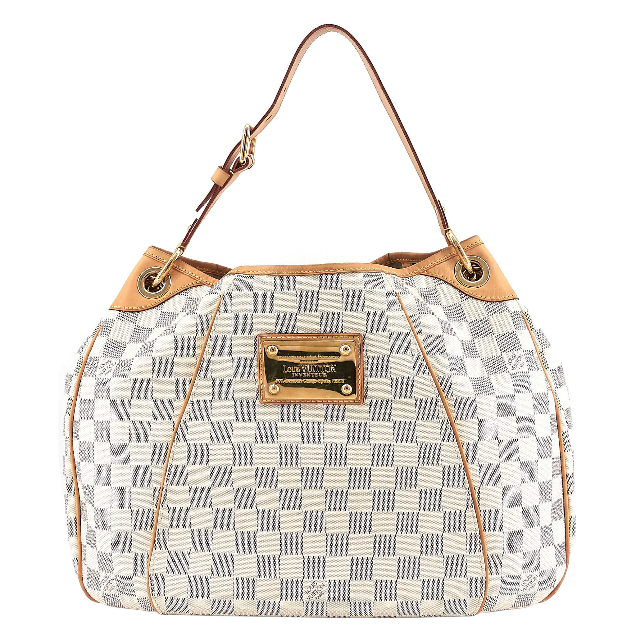 Louis Vuitto Galliera GM Damier Azur Canvas Bag