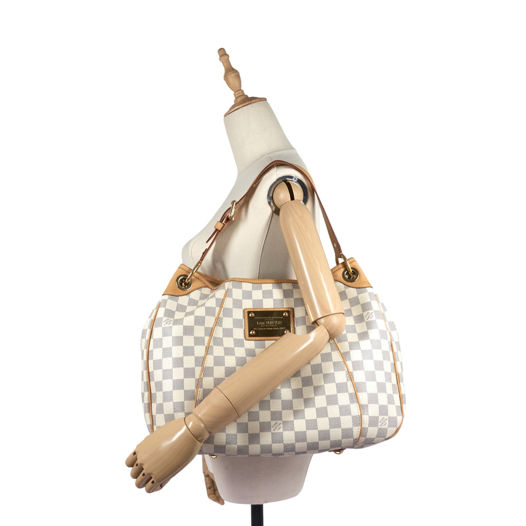Louis Vuitto Galliera GM Damier Azur Canvas Bag