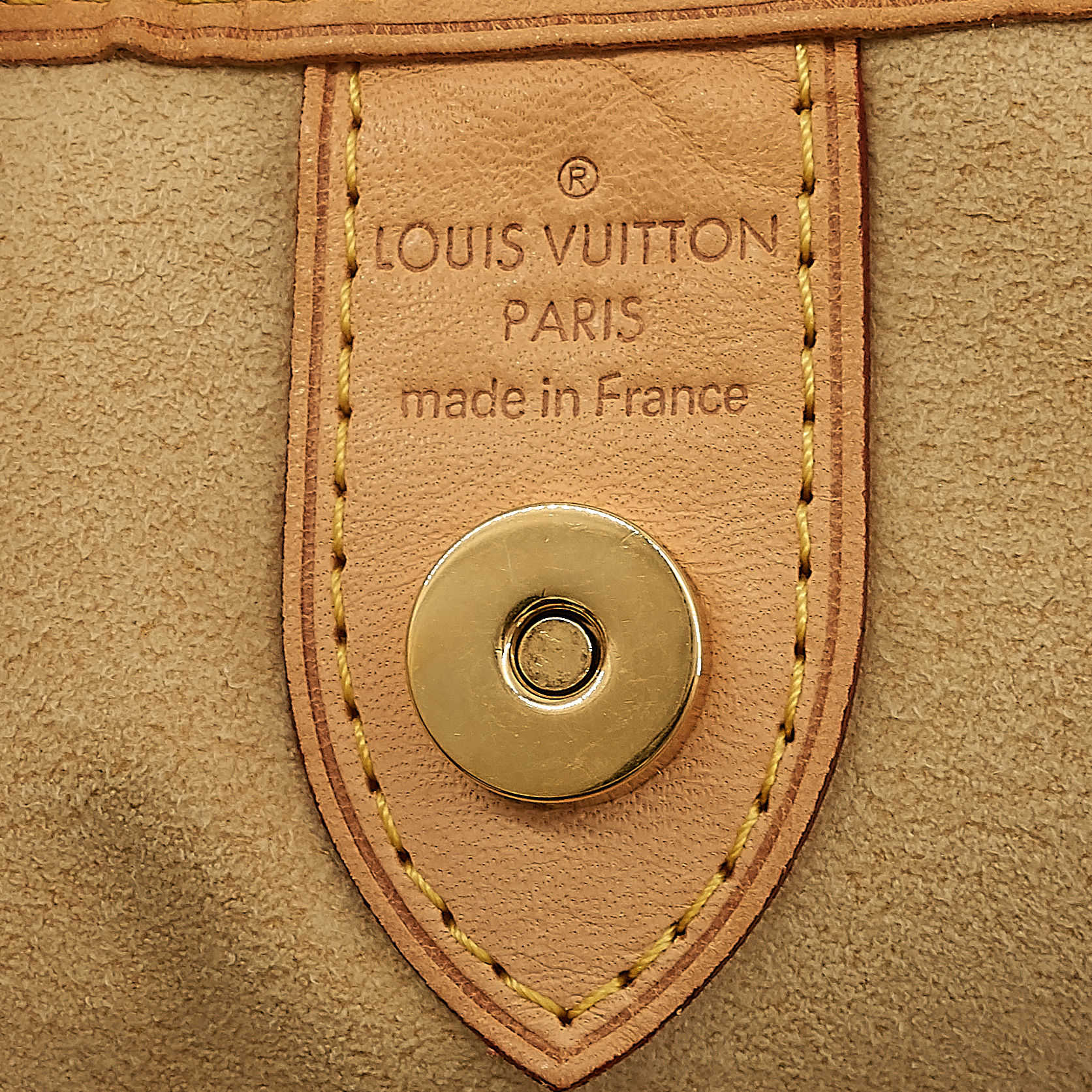Louis Vuitto Galliera GM Damier Azur Canvas Bag