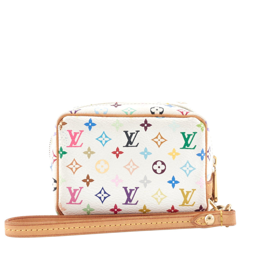 Louis Vuitto Wapity Multicoloure Canvas Wrist Pouch