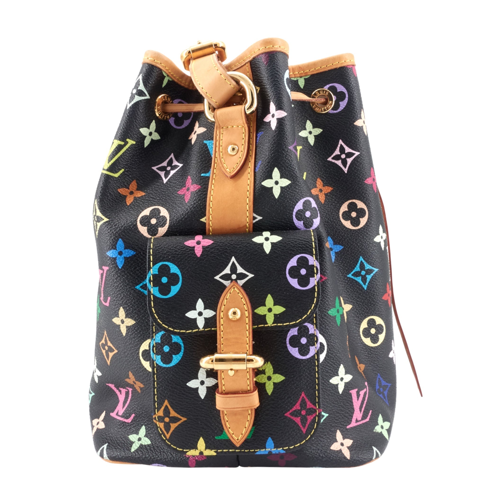 Louis Vuitto Petit Noe Multicolore Canvas Bag