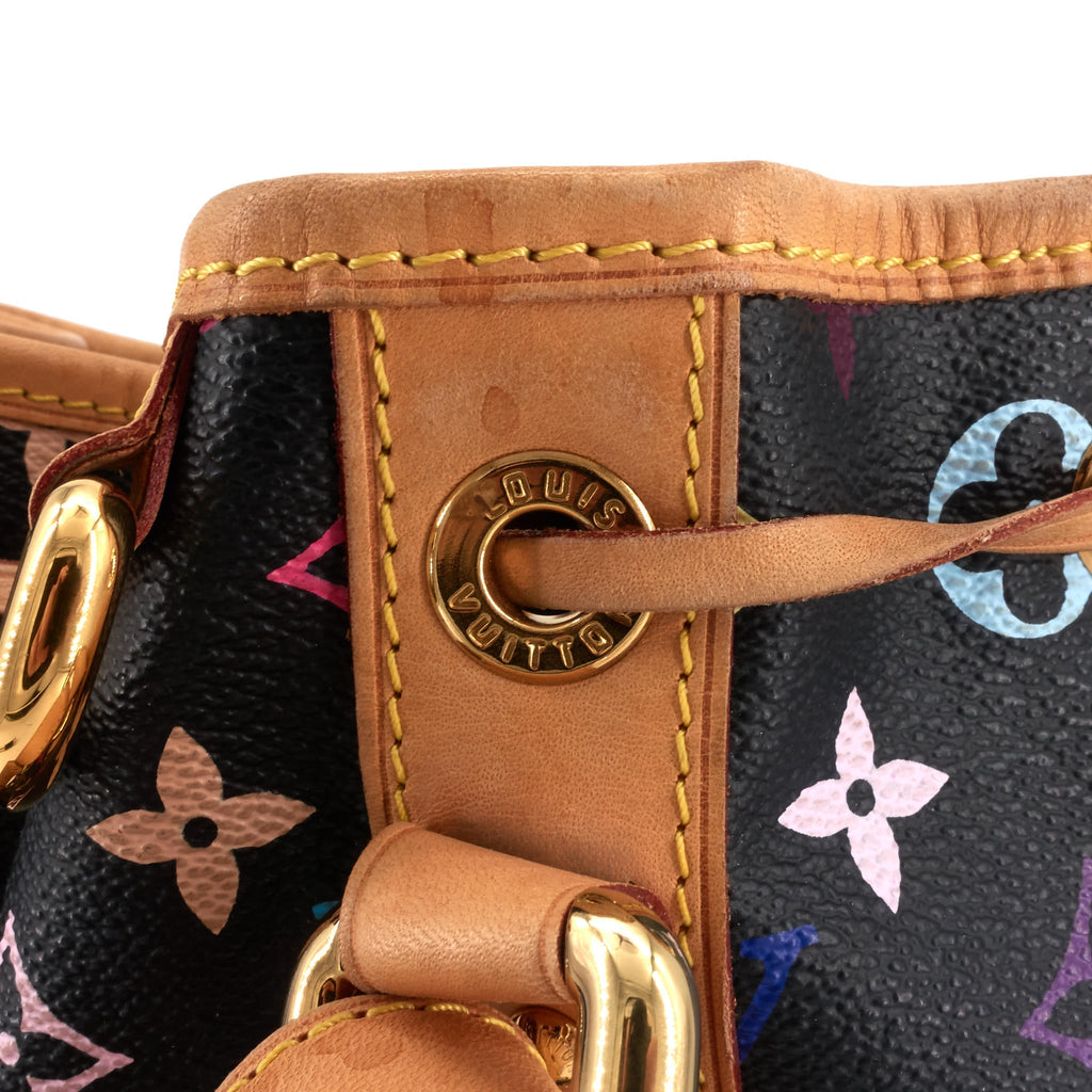 Louis Vuitto Petit Noe Multicolore Canvas Bag