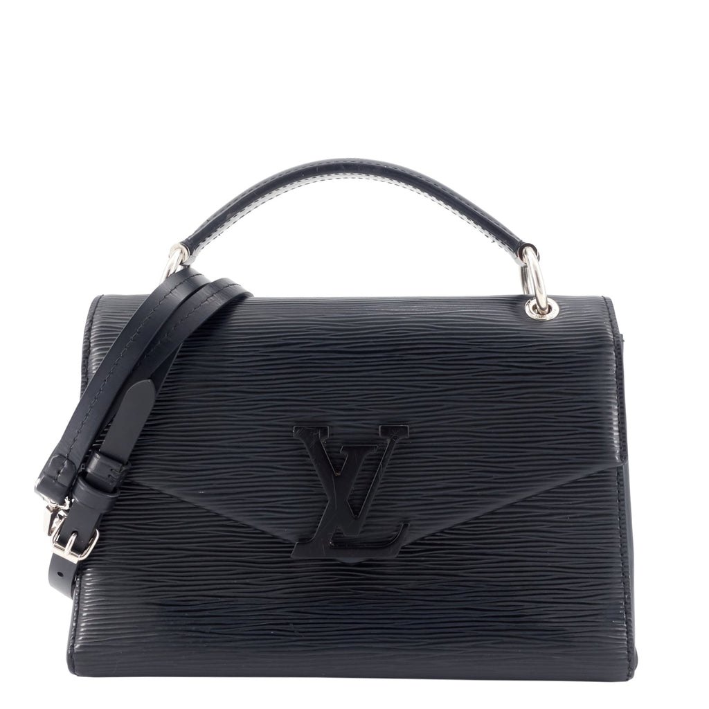 Louis Vuitto Pochette Grenelle Black Epi Leather Bag