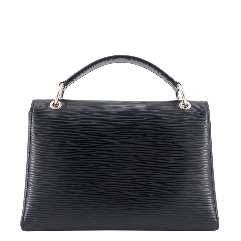 Louis Vuitto Pochette Grenelle Black Epi Leather Bag