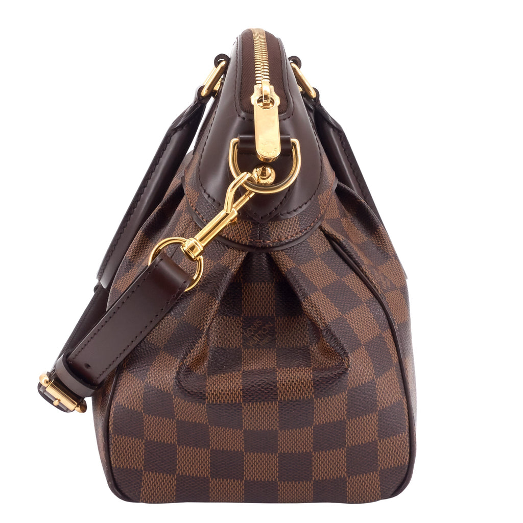 Louis Vuitto Trevi PM Damier Ebene Canvas Bag