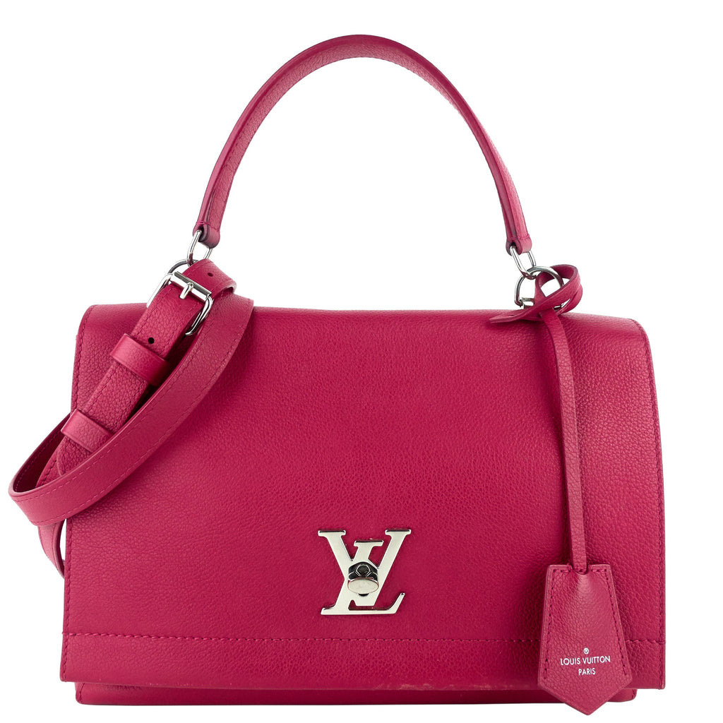 Louis Vuitto LockMe II Calfskin Leather Bag