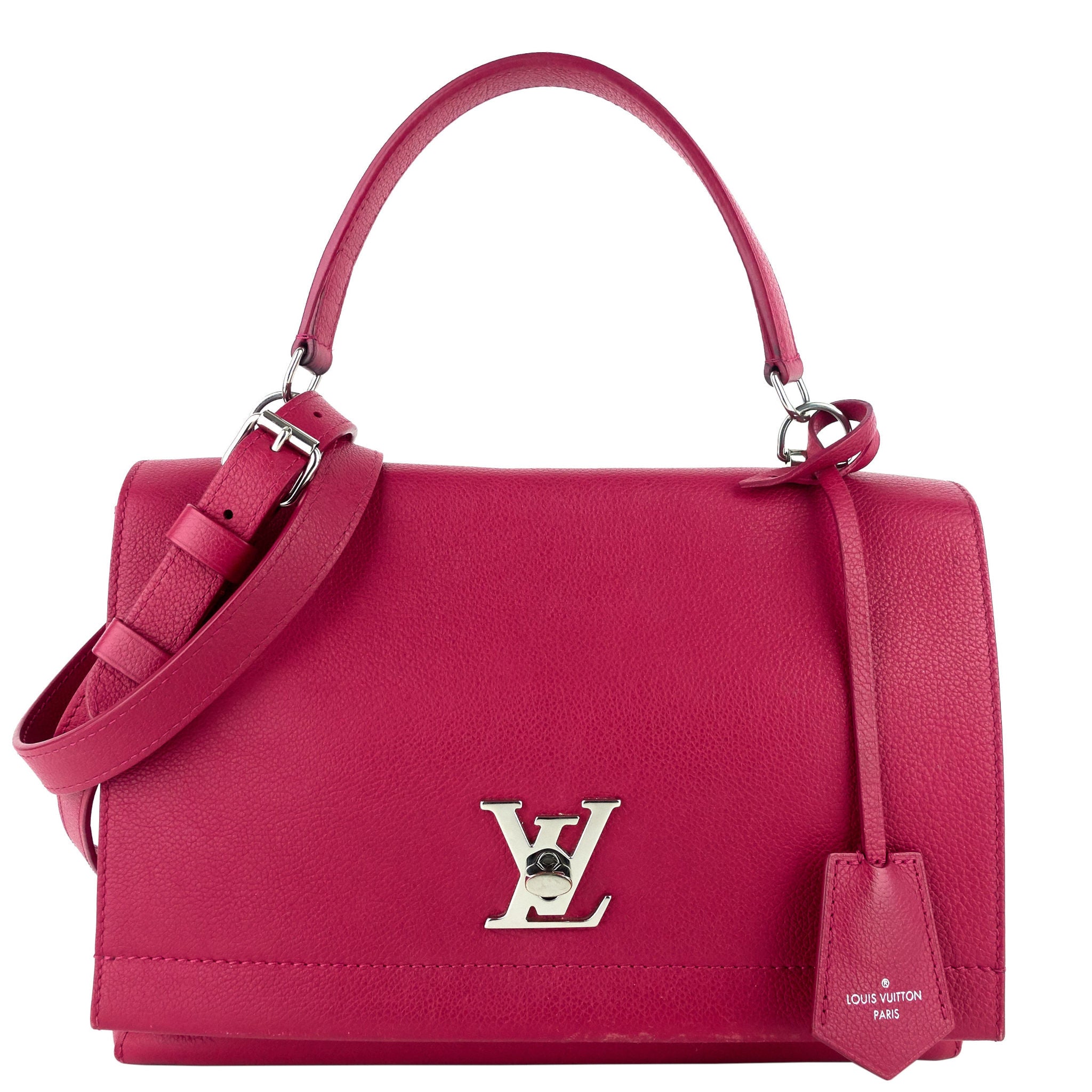 Louis Vuitto LockMe II Calfskin Leather Bag