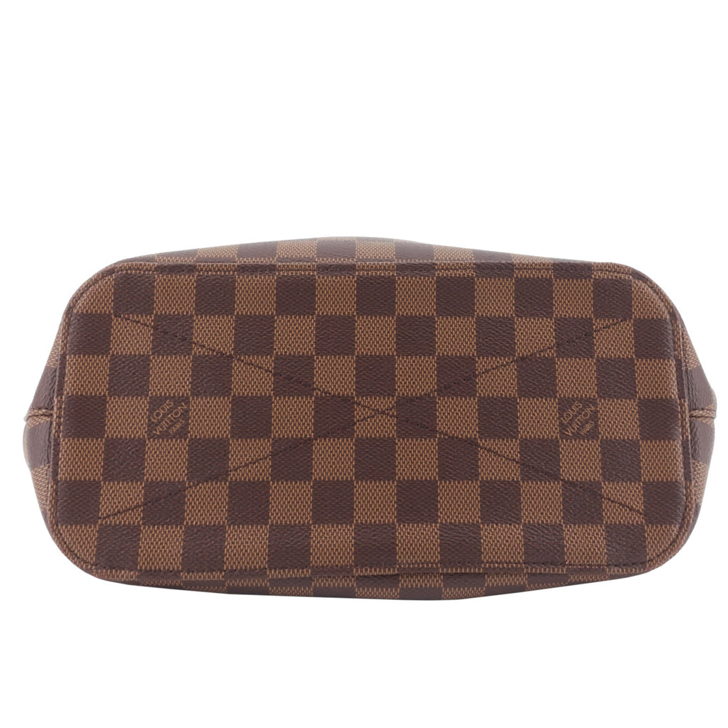 Louis Vuitto Siena PM Damier Ebene Canvas Handbag