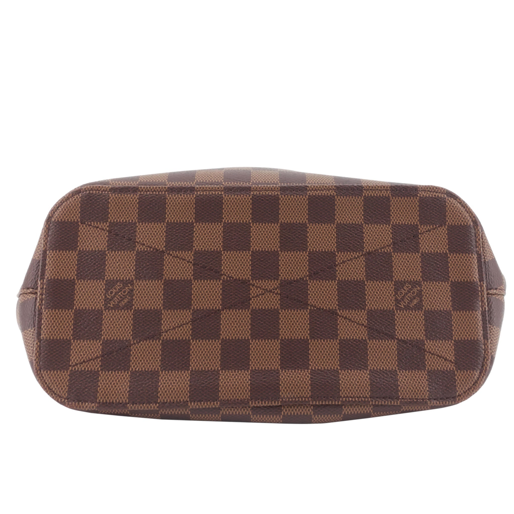 Louis Vuitto Siena PM Damier Ebene Canvas Handbag