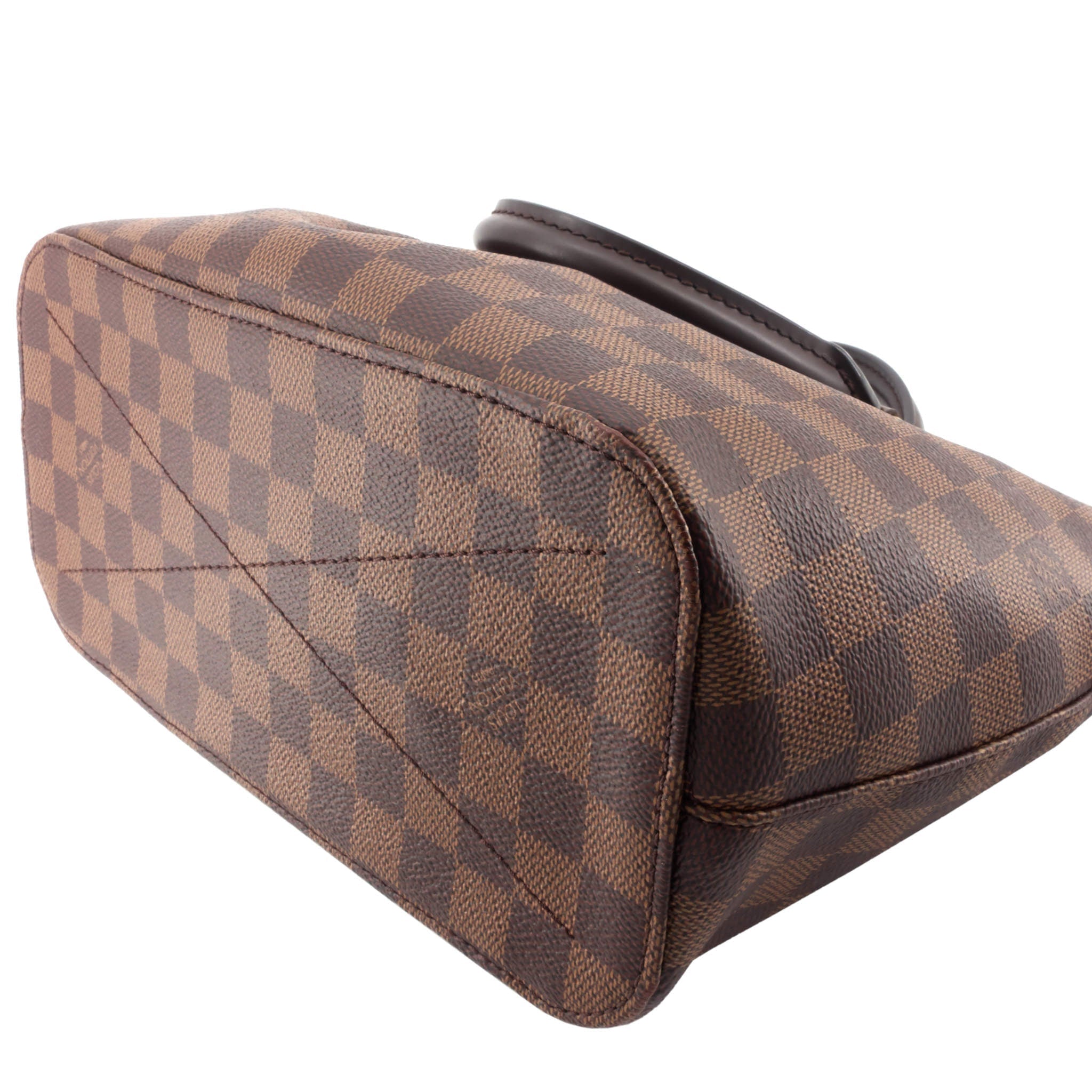 Louis Vuitto Siena PM Damier Ebene Canvas Handbag