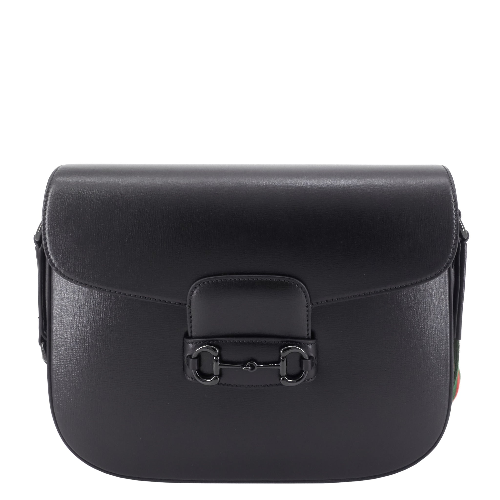 Gucci Horsebit 1955 Large Monochrome Azalea Leather Bag