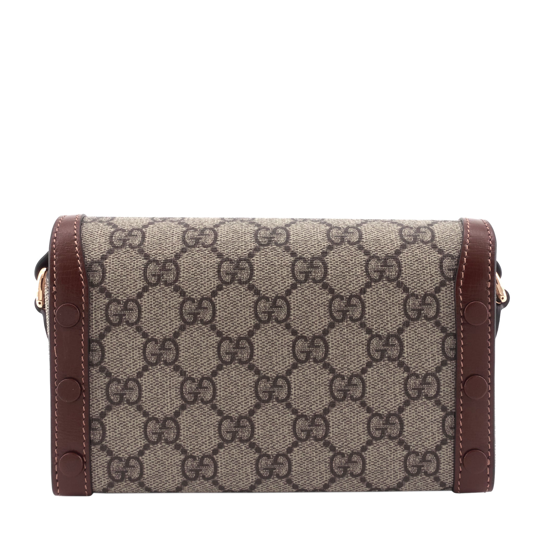 Gucci Horsebit 1955 Coated Canvas Mini Bag