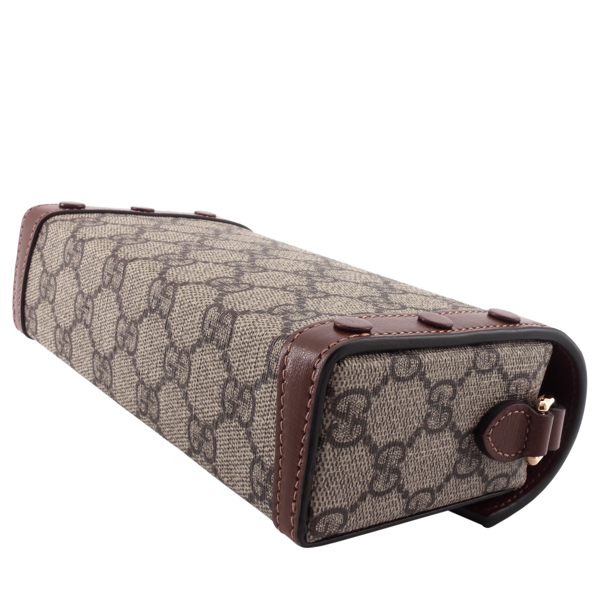 Gucci Horsebit 1955 Coated Canvas Mini Bag