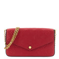 Louis Vuitto FÃ©licie Pochette Monogram Empreinte Leather Bag