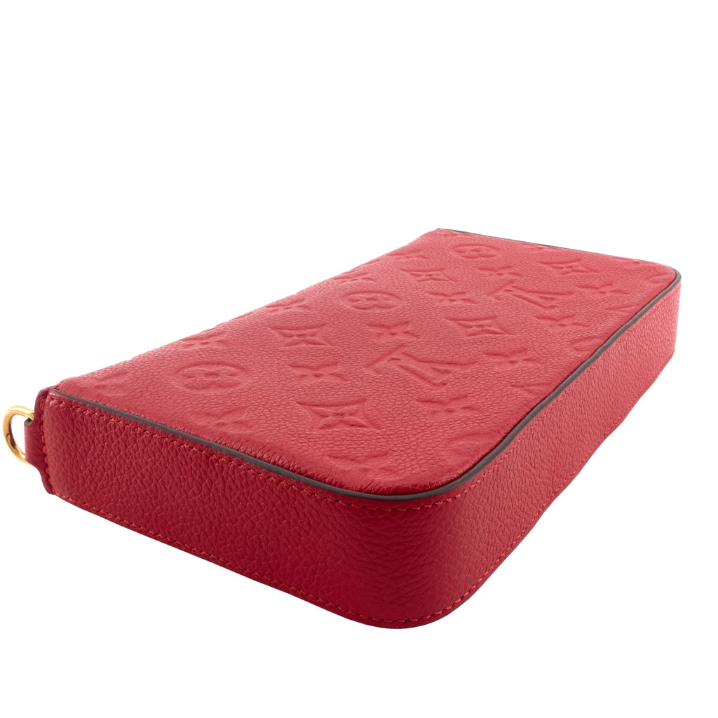 Louis Vuitto FÃ©licie Pochette Monogram Empreinte Leather Bag