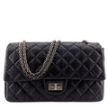 Chanel 2.55 Large Aged Leather Flap Bag