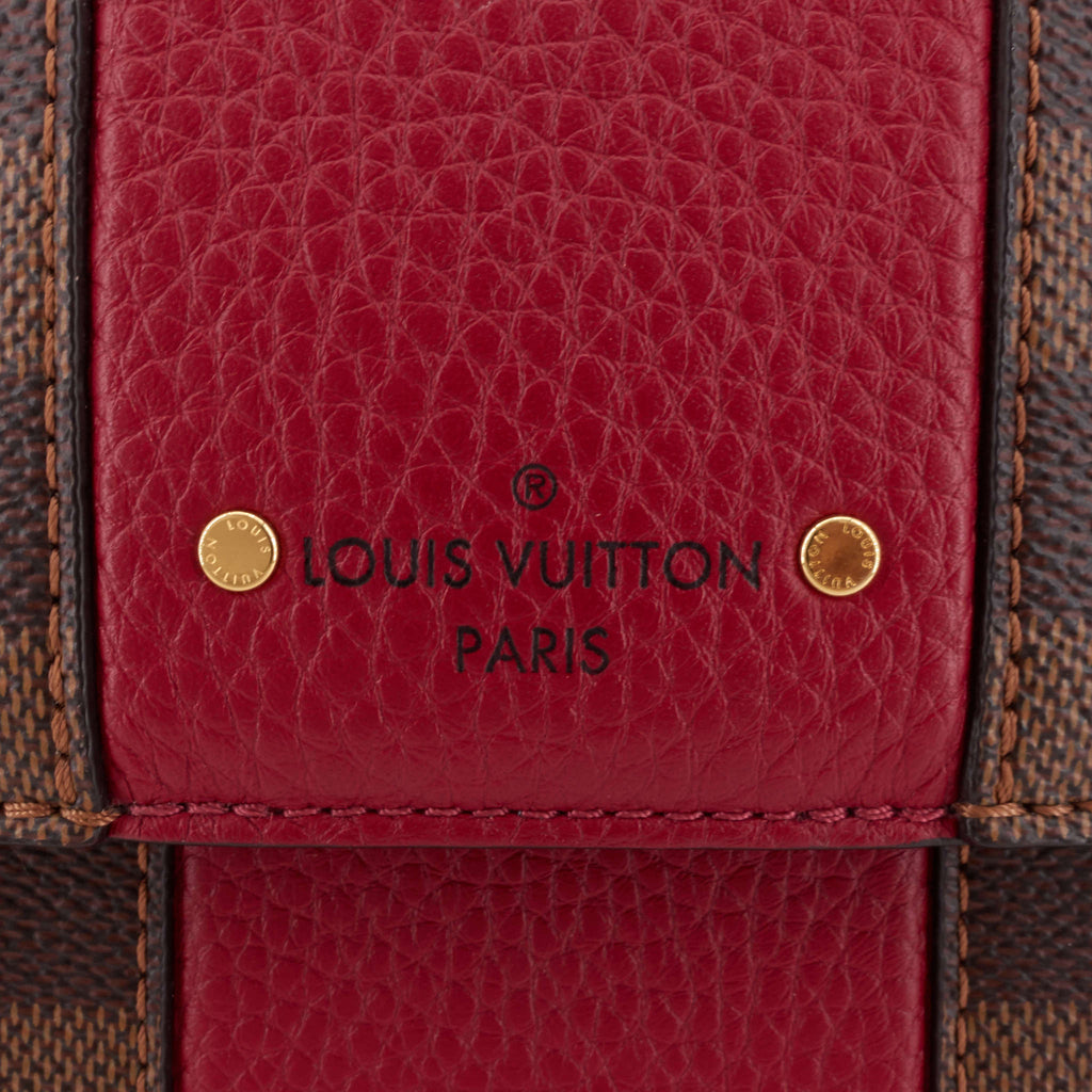 Louis Vuitto Bond Street BB Damier Ebene Canvas Bag