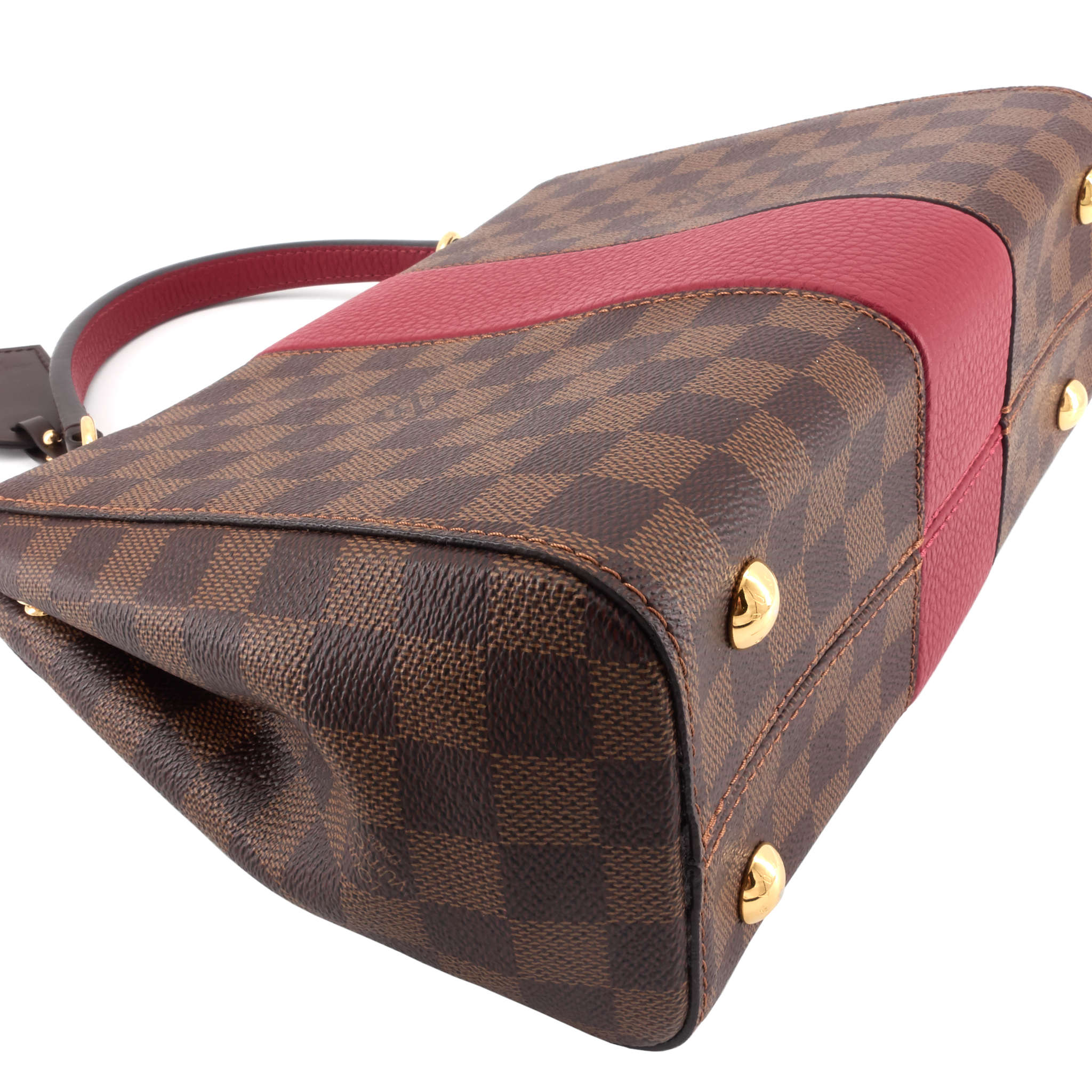 Louis Vuitto Bond Street BB Damier Ebene Canvas Bag