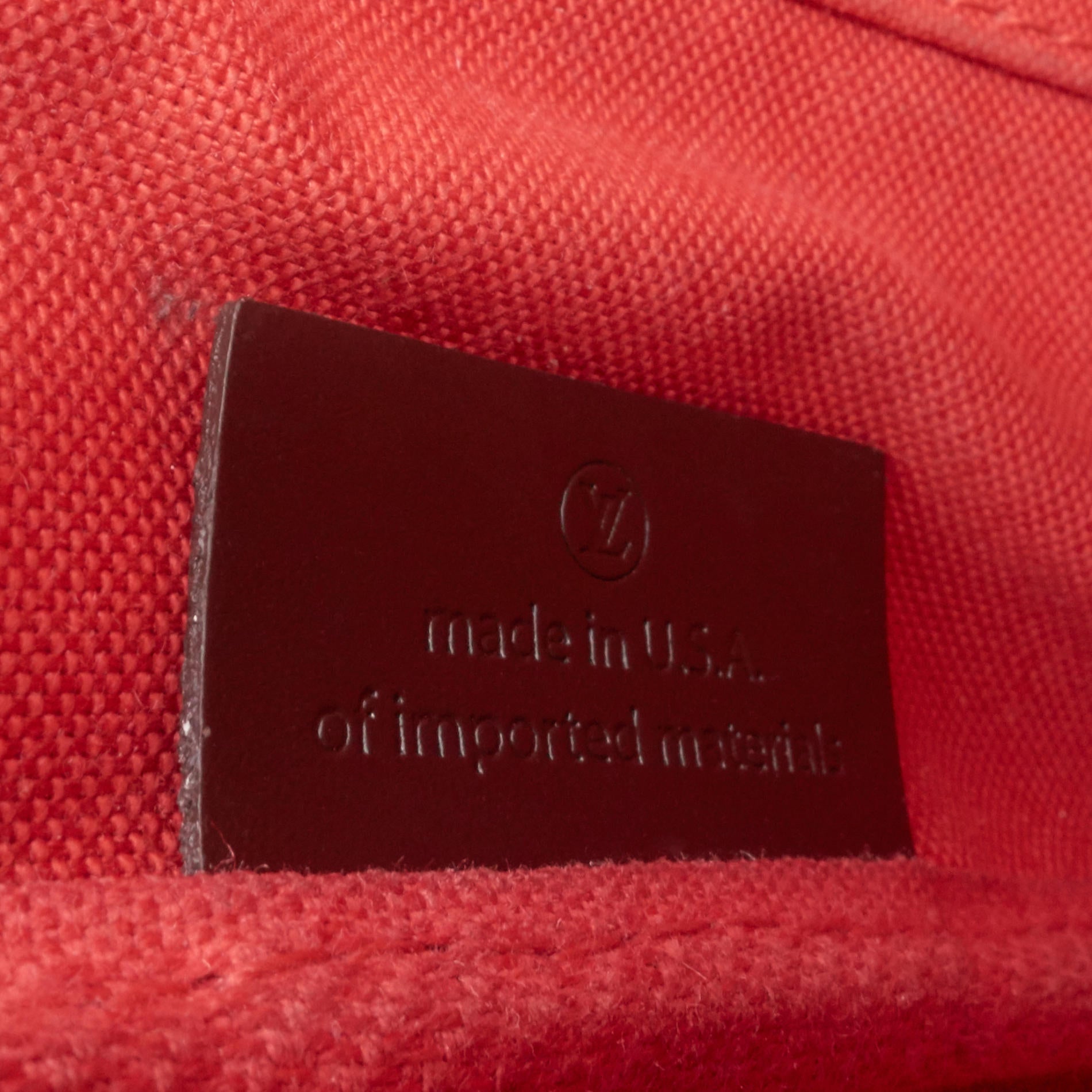 Louis Vuitto Favorite MM Damier Ebene Canvas Bag