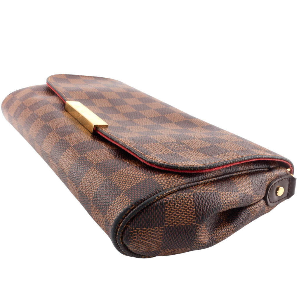 Louis Vuitto Favorite MM Damier Ebene Canvas Bag