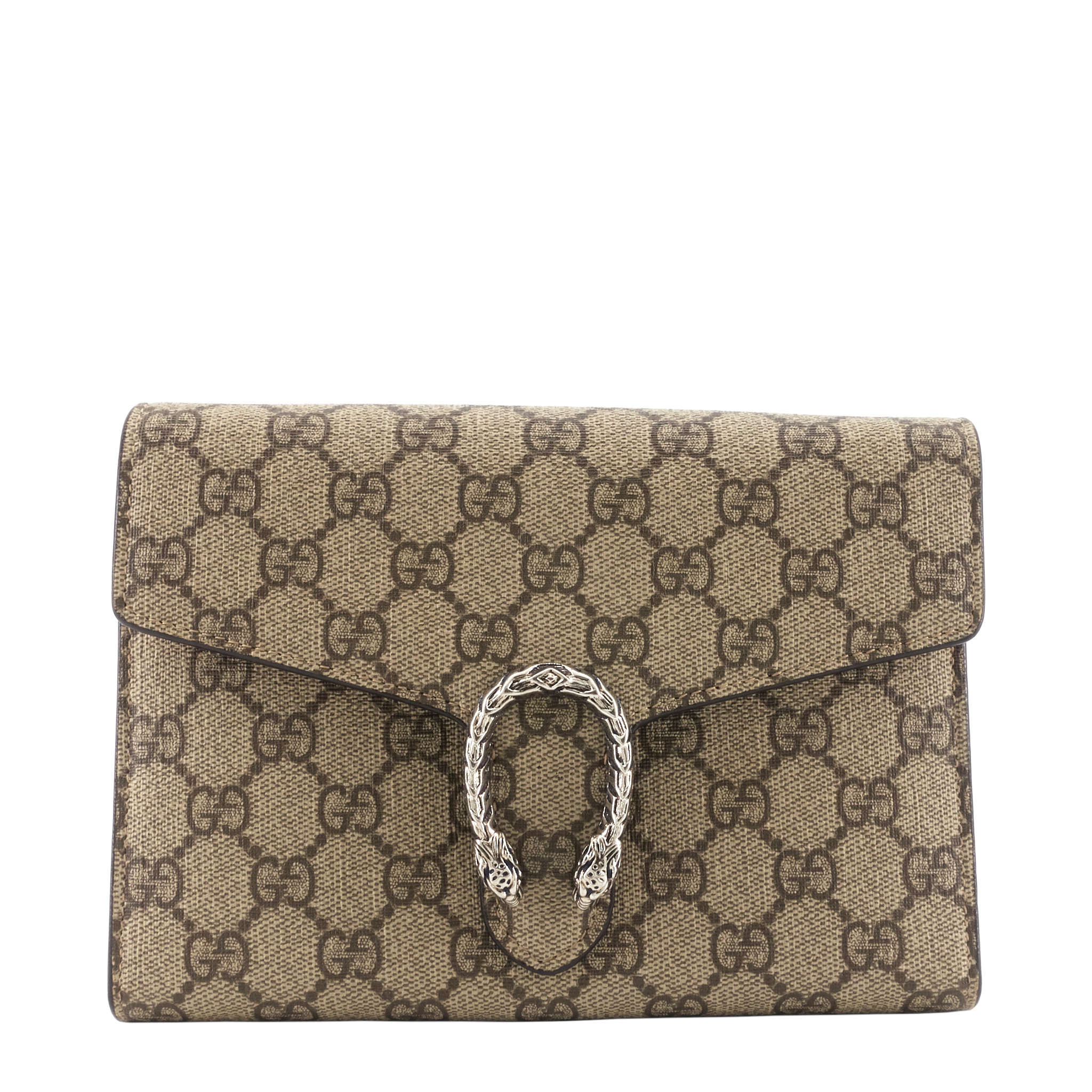 Gucci Dionysus GG Supreme Canvas Chain Wallet Bag