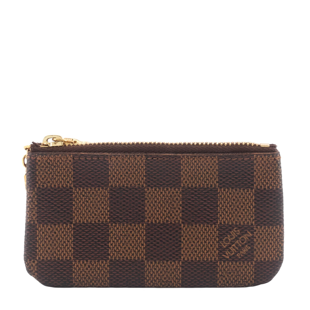 Louis Vuitto Damier Ebene Canvas Key Pouch