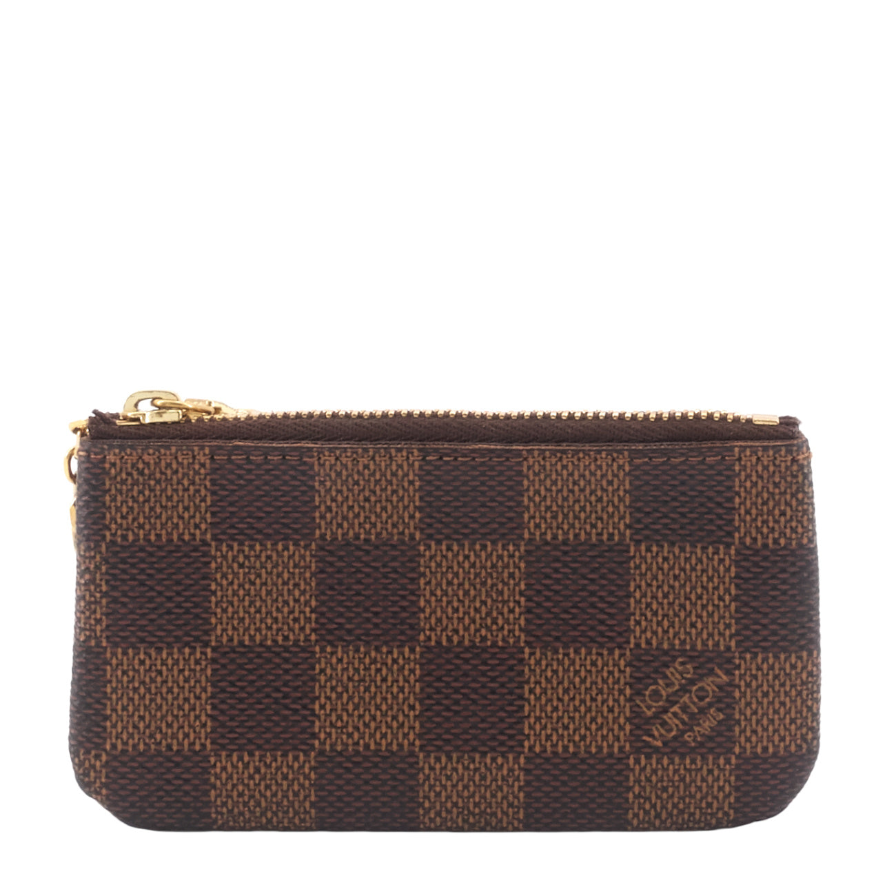 Louis Vuitto Damier Ebene Canvas Key Pouch