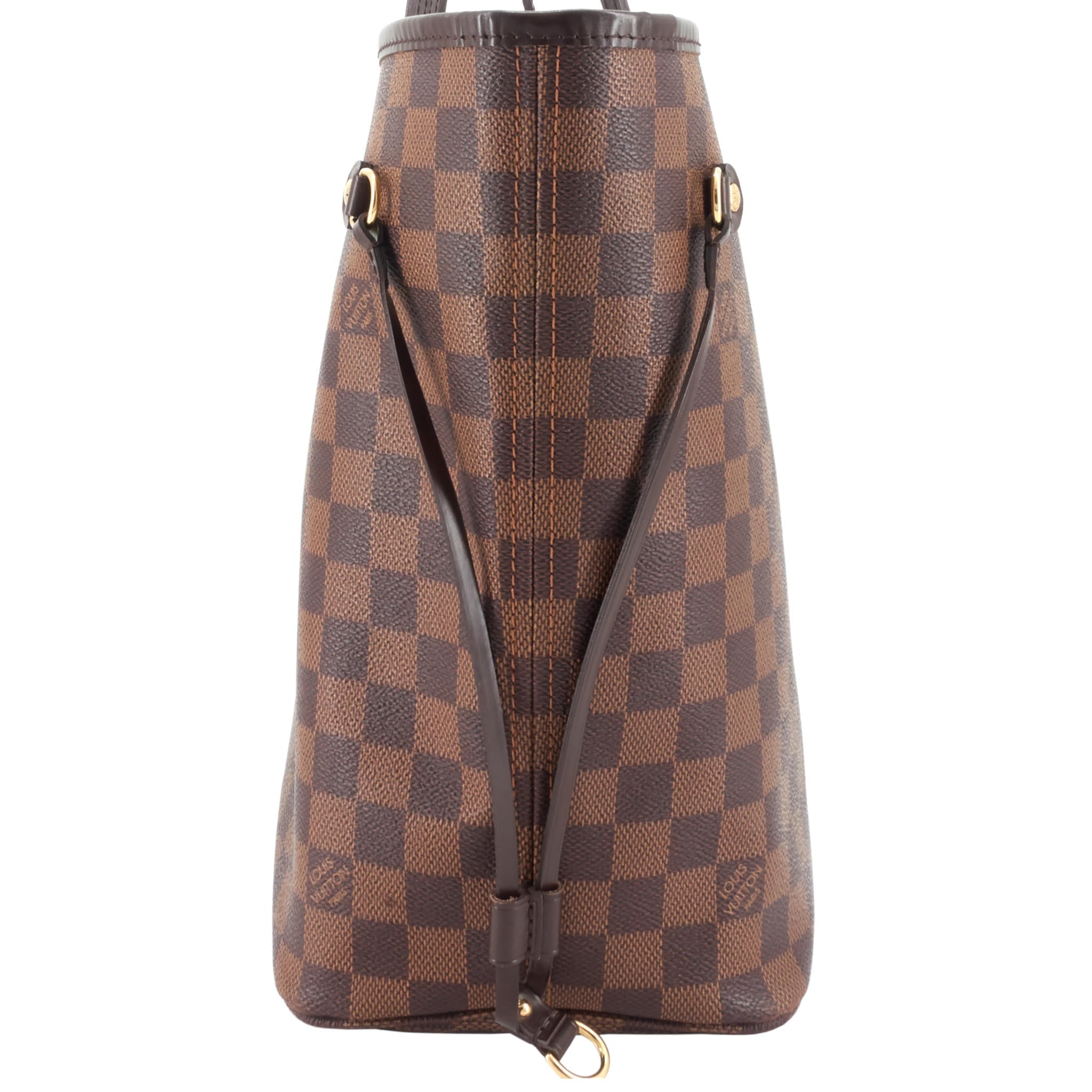 Louis Vuitto Neverfull MM Damier Ebene Canvas Bag