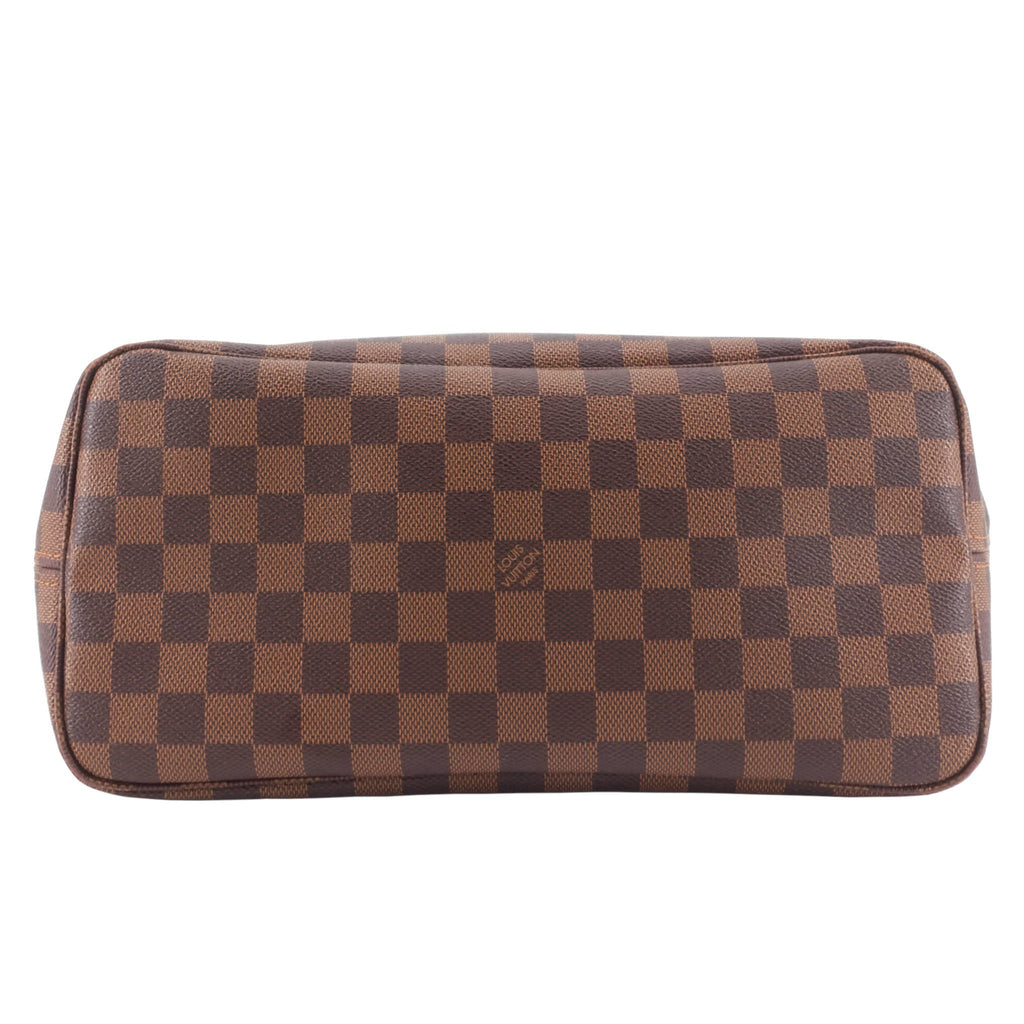 Louis Vuitto Neverfull MM Damier Ebene Canvas Bag