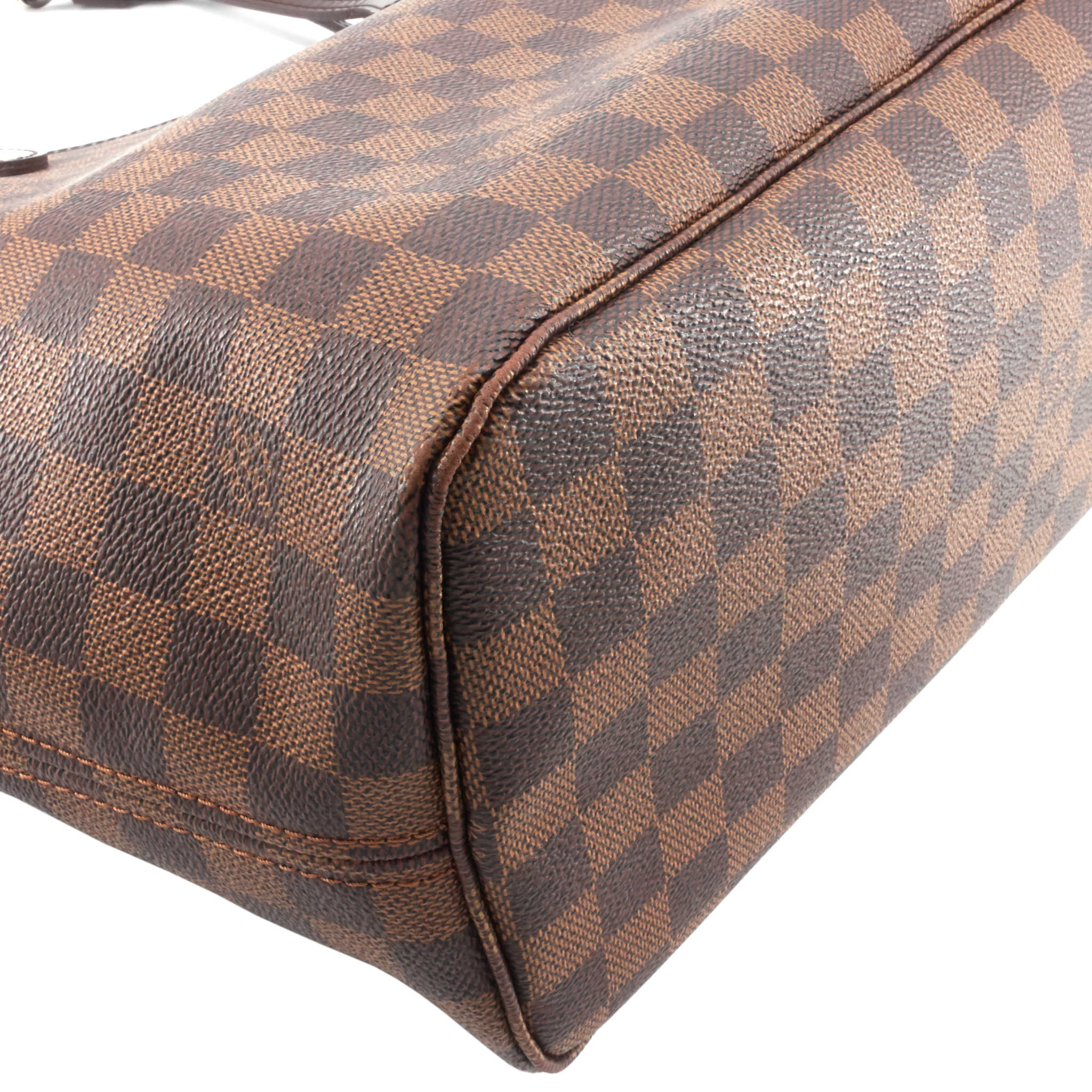 Louis Vuitto Neverfull MM Damier Ebene Canvas Bag