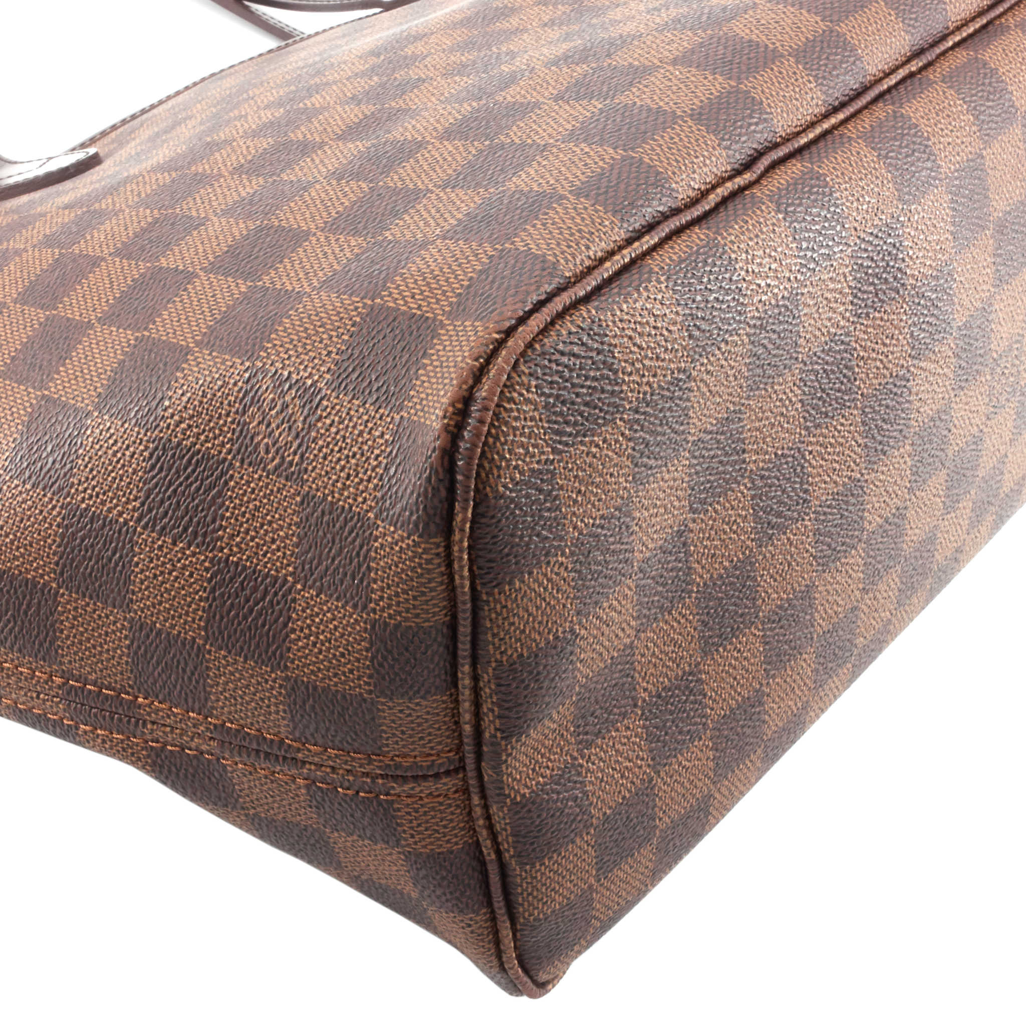 Louis Vuitto Neverfull MM Damier Ebene Canvas Bag